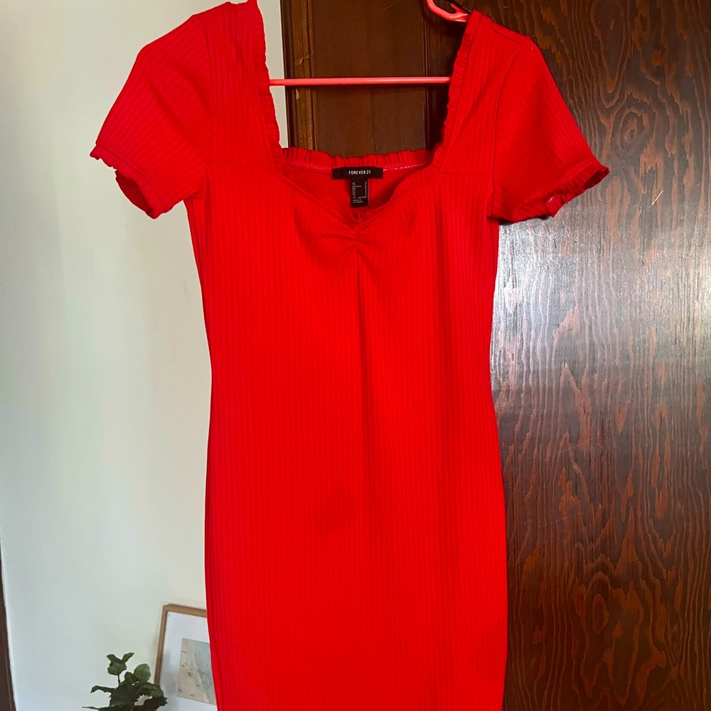 Super cute red dress